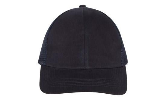 Headwear Brushed Cotton With Mesh Back  X12 - 4181