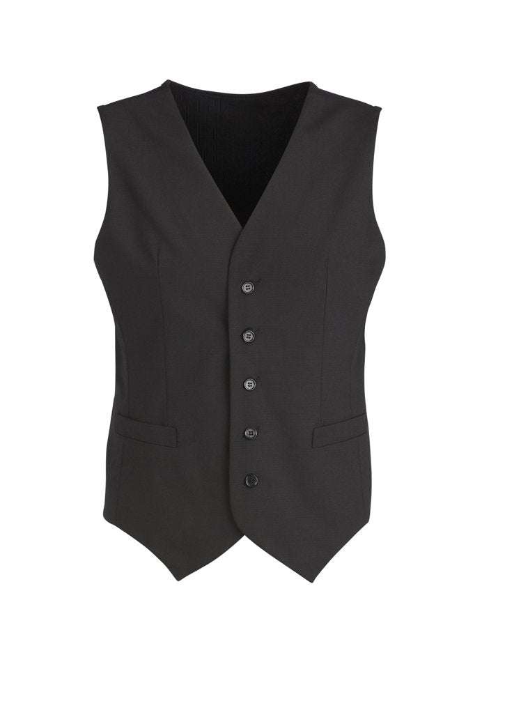 Biz Corporates Mens Peaked Vest with Knitted Back 94011 - Flash Uniforms 