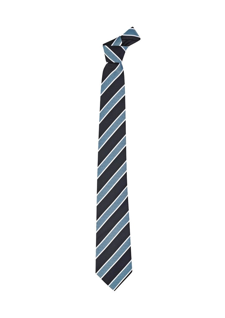 Biz Corporates Mens Wide Contrast Stripe Tie 99103 - Flash Uniforms 