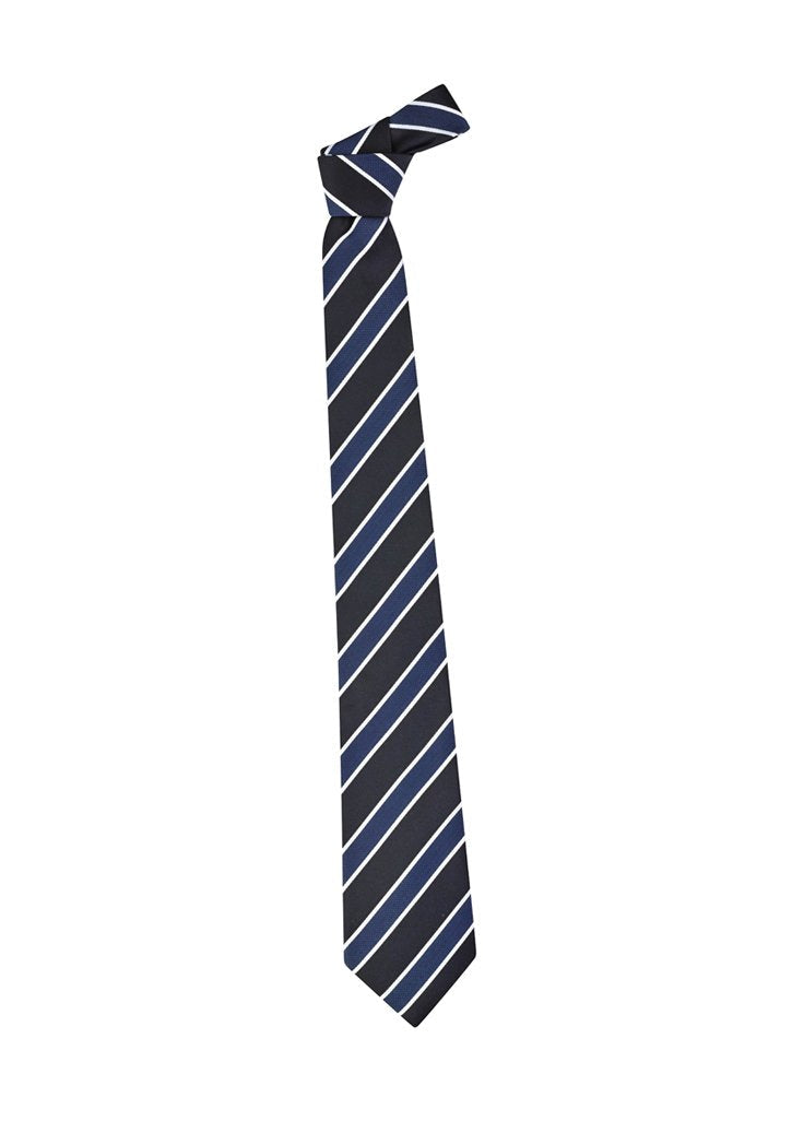 Biz Corporates Mens Wide Contrast Stripe Tie 99103 - Flash Uniforms 