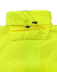 Two-tone Hi Vis Rain Proof Jacket With Quilt Lining SW28A