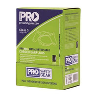 Pro Choice Pro-bell Pu Metal Detectable Earplug - Box Of 100