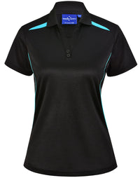 Winning Spirit Women's Sustainable Poly-Cotton Contrast Polo PS94
