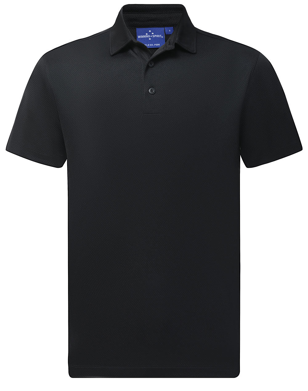 Sustainable Jacquard Knit Polo Shirt PS95