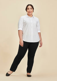 Biz Collection Traveller Womens Slim Leg Chino Pants RGP263L - Flash Uniforms 