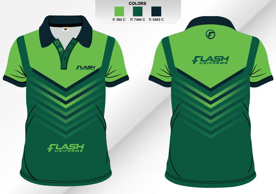 Custom Sublimated Polo Shirt SP17 - Flash Uniforms 