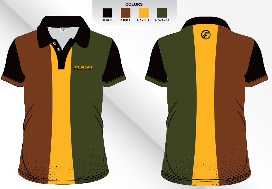 Custom Sublimated Polo Shirt SP02 - Flash Uniforms 