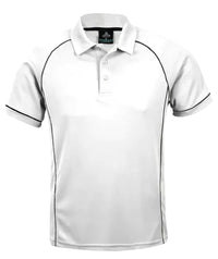 Aussie Pacific Men's Endeavour Polo Shirt 1310 Casual Wear Aussie Pacific S White/Navy 