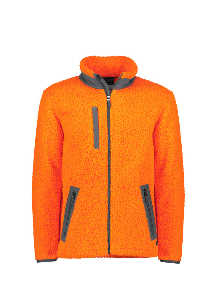 Syzmik Workwear Unisex Streetworx Full Zip Sherpa Fleece ZT285