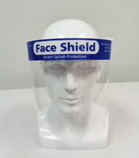 Full Face Face Anti-fog Transparent Protective Disposable Visor Dental Medical x10