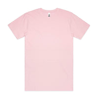 As Colour Casual Wear PINK / SML As Colour Men's block tee 5050