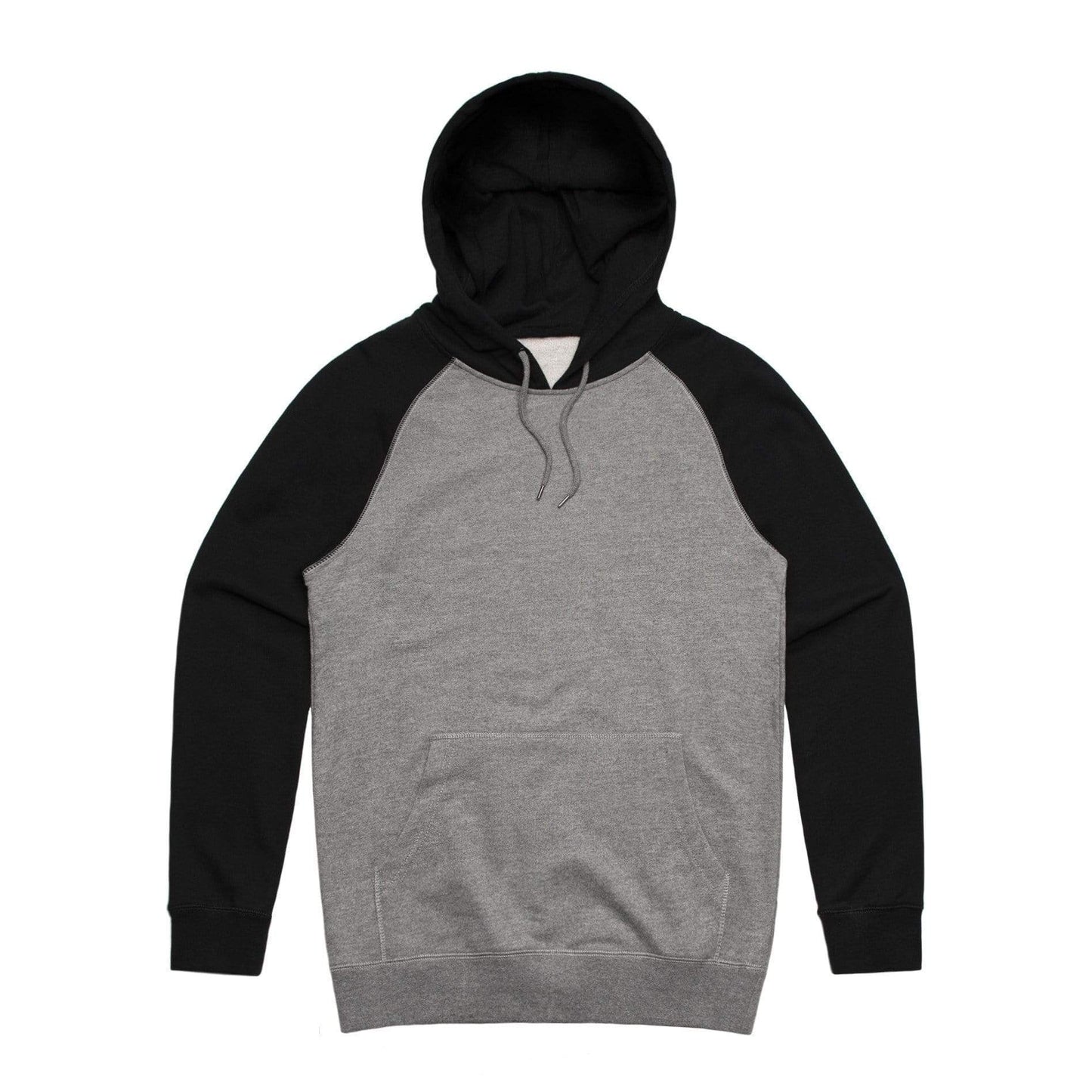 As Colour Casual Wear STEEL MARLE/BLACK / XSM As Colour Men's case hoodie 5205