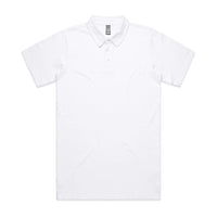As Colour Casual Wear WHITE / SML As Colour Men's chad polo 5402