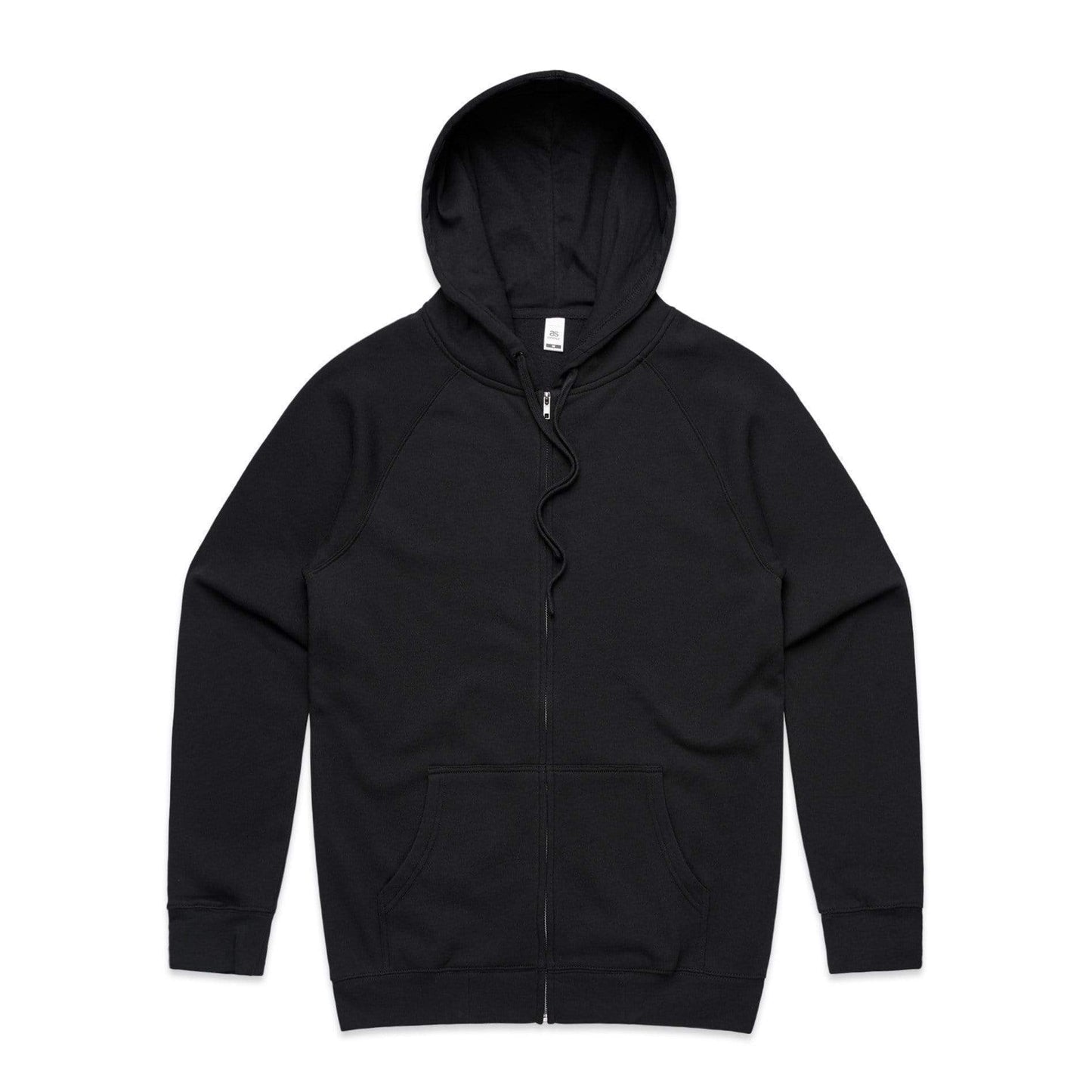 As Colour Casual Wear BLACK / XSM As Colour Men's official zip hoodie 5103