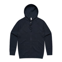 As Colour Casual Wear NAVY / XSM As Colour Men's official zip hoodie 5103