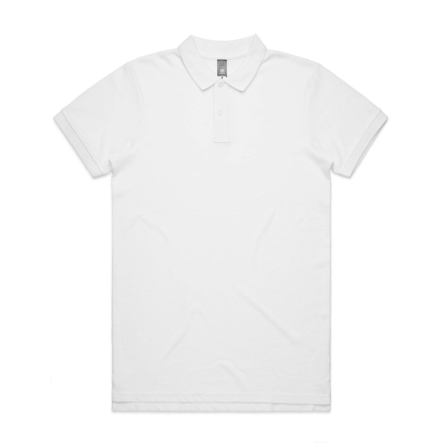 As Colour Casual Wear WHITE / SML As Colour Men's pique polo 5411