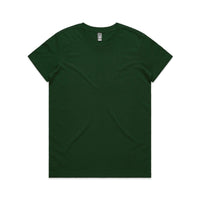 As Colour Casual Wear FOREST GREEN / XSM As Colour Women's maple tee 4001