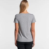 As Colour Casual Wear As Colour Women's shallow scoop tee 4011