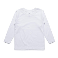 As Colour Casual Wear WHITE / 8Y As Colour youth long sleeve tee 3008
