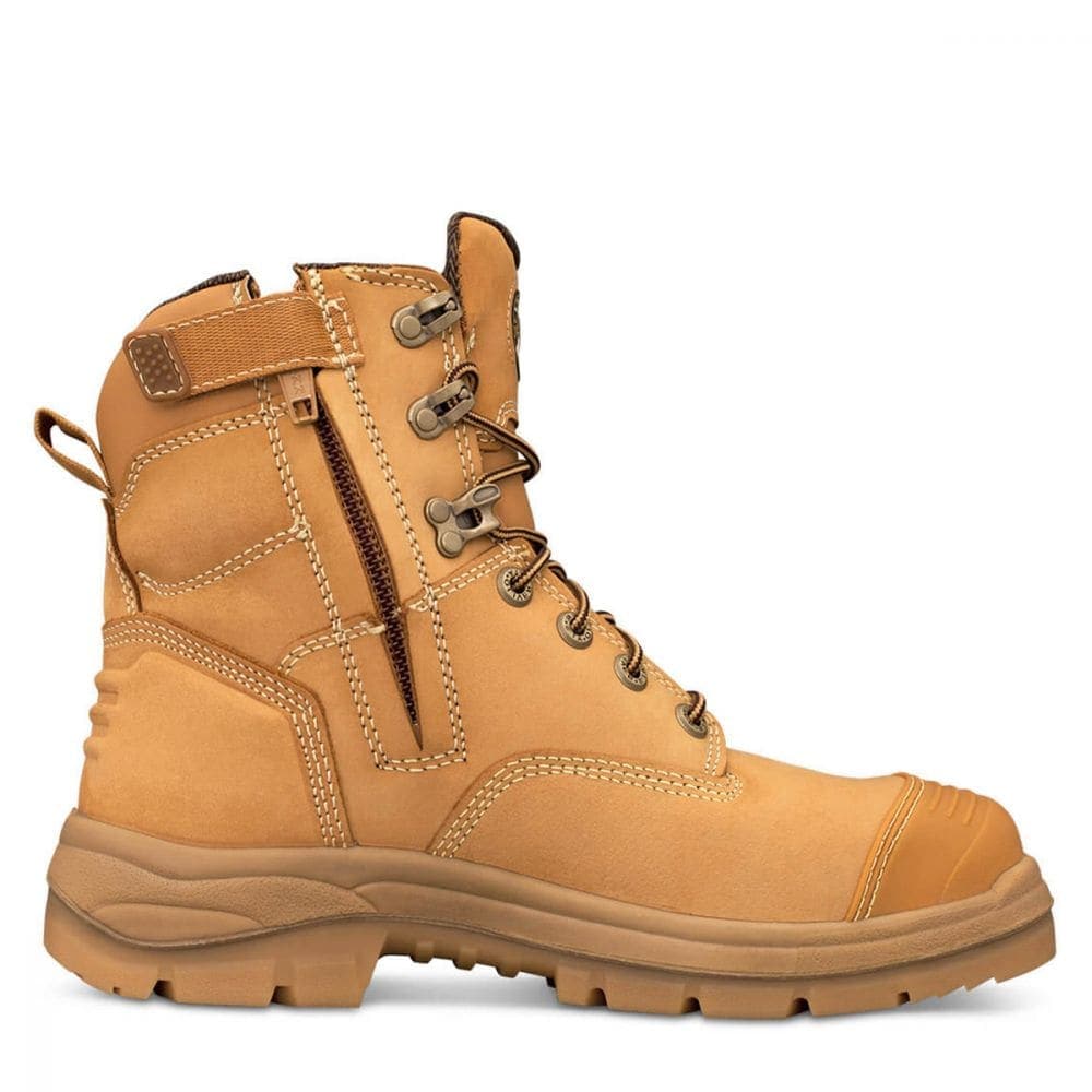 Oliver 150mm/6" Wheat Zip Sided Boot AT55 332Z.