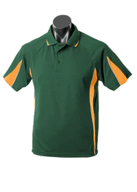 Aussie Pacific Men's Eureka Polo Shirt 1304 Casual Wear Aussie Pacific Bottle/Gold/Ashe S 