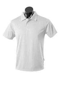 Aussie Pacific Men's Botany Corporate Polo Shirt 1307 Casual Wear Aussie Pacific White S 