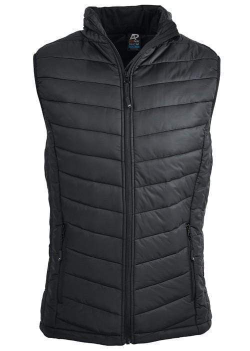 Aussie Pacific Women's Snowy Puffer Vest 2523 Corporate Wear Aussie Pacific Black 8 