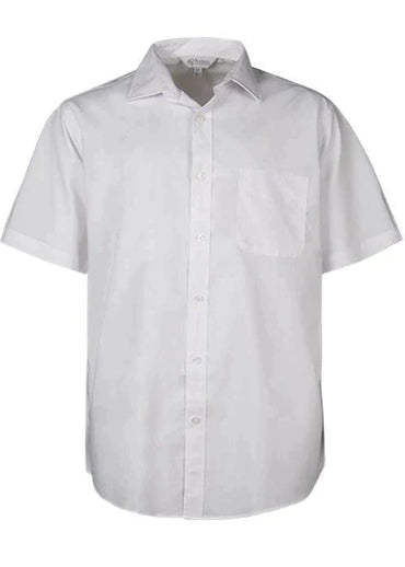 Aussie Pacific Men's Kingswood Short Sleeve Shirt 1910S Corporate Wear Aussie Pacific White XXS 