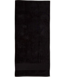 Australian Industrial Wear Work Wear Black / 75cm x 150cm TERRY VELOUR beach towel TW04A