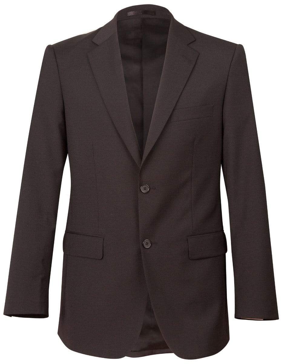 Benchmark Corporate Wear Black / 92 BENCHMARK Men's Poly/Viscose Stretch Jacket M9130