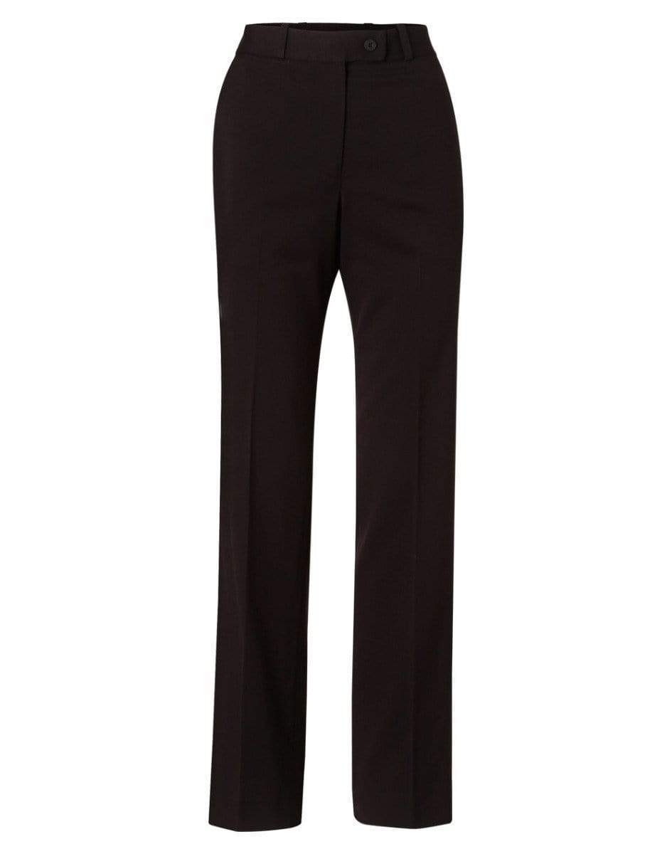 Benchmark Corporate Wear Black / 6 BENCHMARK Women's Poly/Viscose Stretch Flexi Waist Pants M9440