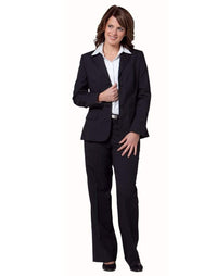 Benchmark Corporate Wear BENCHMARK Women's Poly/Viscose Stretch Two Buttons Mid Length Jacket M9206