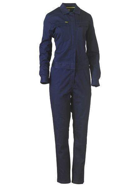 Bisley Work Wear Work Wear Navy / 6 Bisley WOMENS COTTON DRILL COVERALL BCL6065