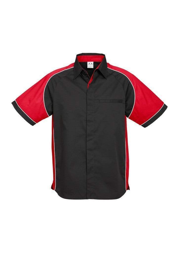 Biz Collection Casual Wear Black/Red/White / S Biz Collection Men’s Nitro Shirt S10112