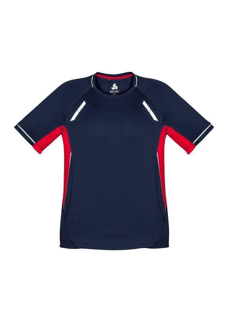 Biz Collection Casual Wear Navy/Red/Silver / S Biz Collection Men’s Renegade Tee T701MS