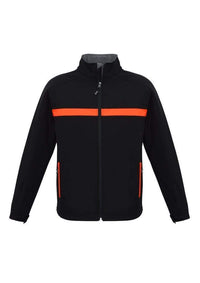 Biz Collection Casual Wear Black/Fluoro Orange/Grey / XXS Biz Collection Unisex Charger Jacket J510m
