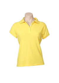 Biz Collection Casual Wear Yellow / 6 Biz Collection Women’s Neon Polo P2125