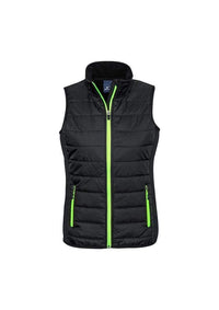 Biz Collection Casual Wear Black/Lime / XS Biz Collection Women’s Stealth Tech Vest J616l