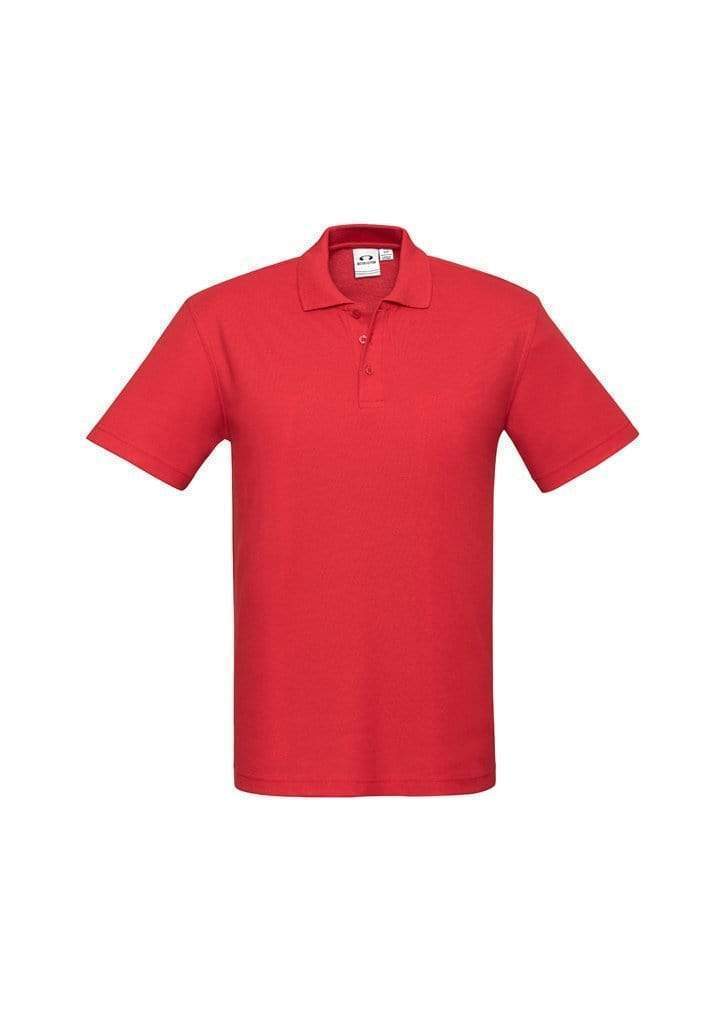 Biz Collection Casual Wear Red / 4 Kid’s Crew Polo P400KS
