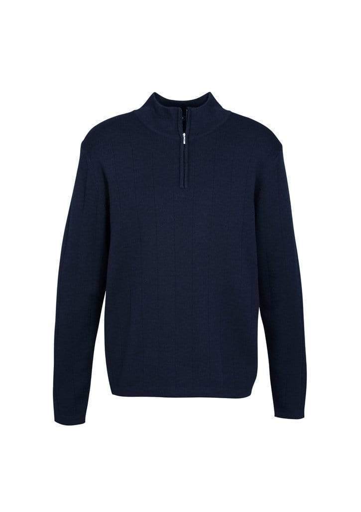 Biz Collection Corporate Wear Navy / XS Biz Collection Men’s 80/20 Wool-rich Pullover Wp10310