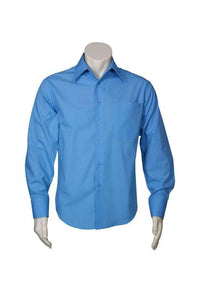 Biz Collection Corporate Wear Midnight Blue / S Biz Collection Men’s Metro Long Sleeve Shirt Sh714