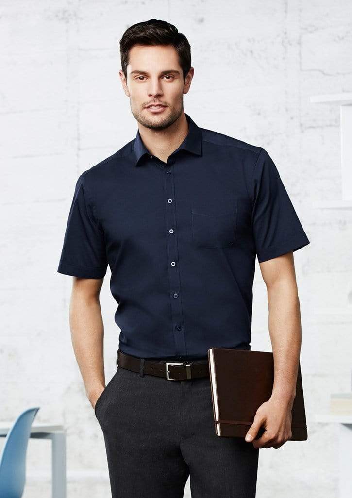 Biz Collection Corporate Wear Biz Collection Men’s Monaco Short Sleeve Shirt S770ms