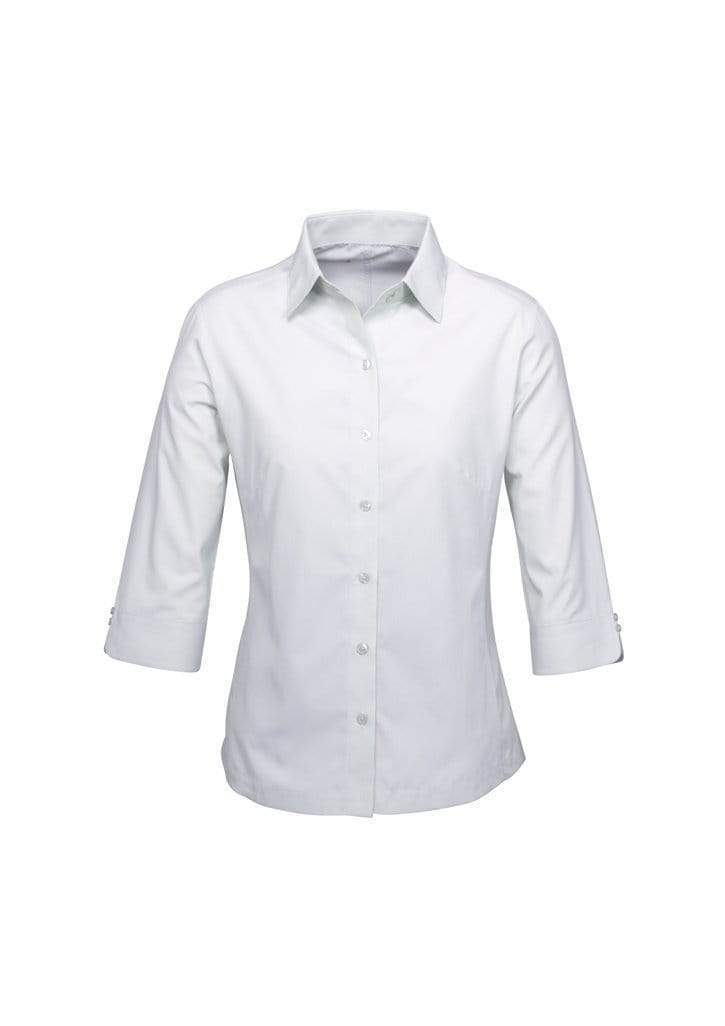 Biz Collection Corporate Wear Silver Grey / 6 Biz Collection Women’s Ambassador 3/4 Sleeve Shirt S29521