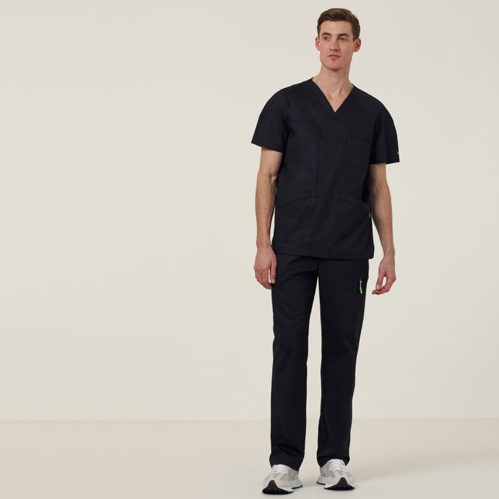 Rontgen Elastic Waist Scrub Pant CATQ4F-MDN Metro Workwear.