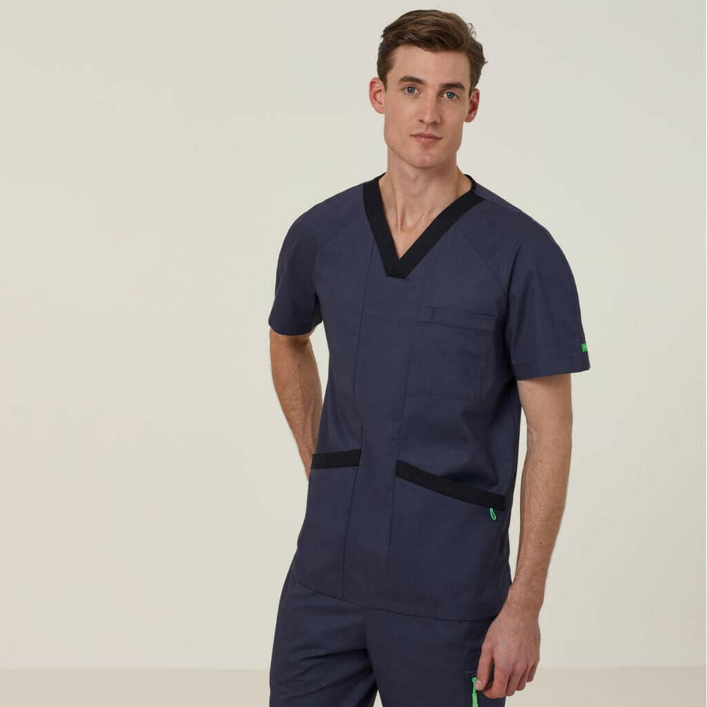 Next-gen Antibacterial Koller Scrub Top CATRFU-COP Metro Workwear.