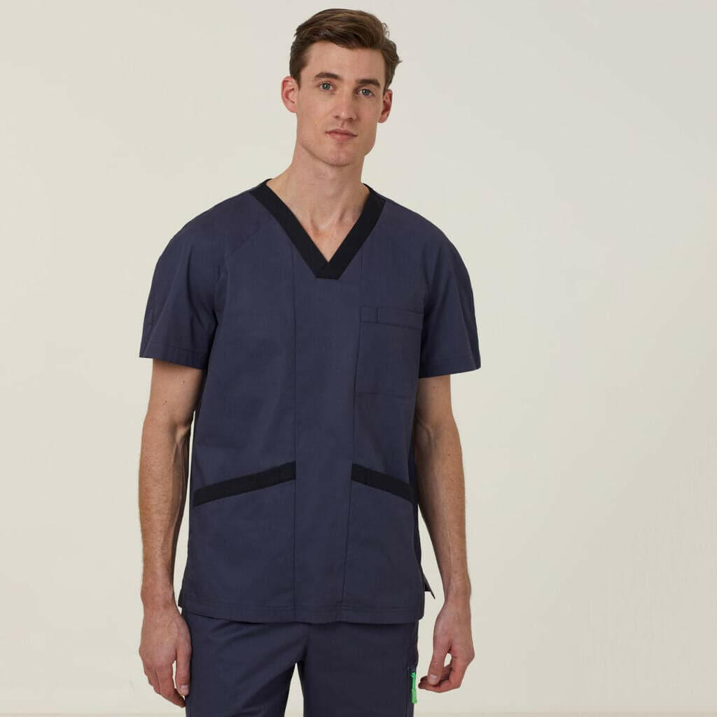 Next-gen Antibacterial Koller Scrub Top CATRFU-MDN Metro Workwear.
