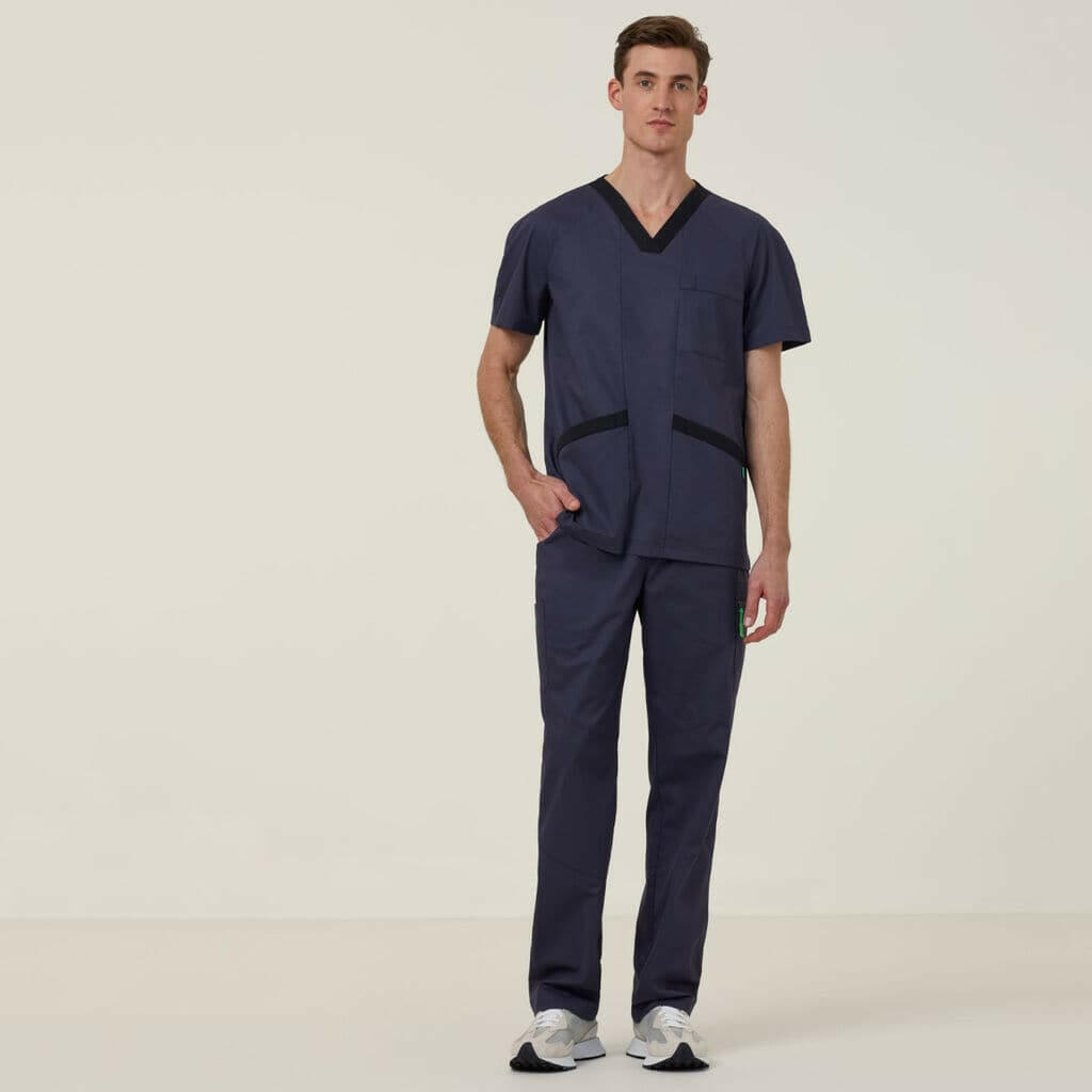 Next-gen Antibacterial Koller Scrub Top CATRFU-MDN Metro Workwear.