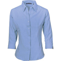 DNC Workwear Corporate Wear Light Blue / 6 DNC WORKWEAR Ladies Cool-Breathe 3/4 Sleeve Shirt 4238