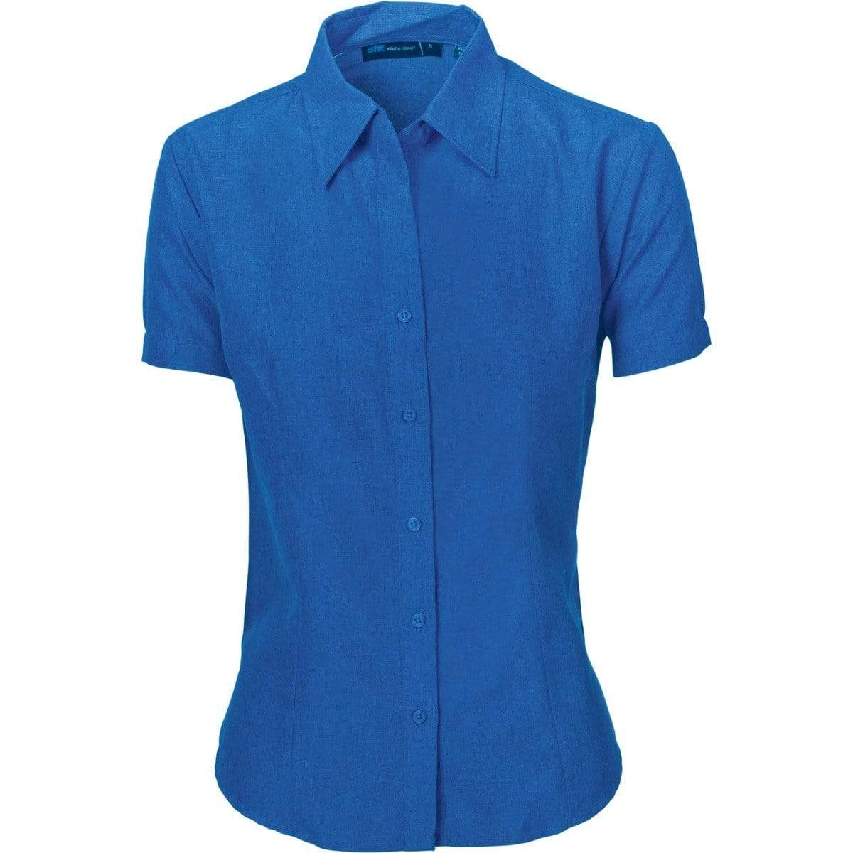 DNC Workwear Corporate Wear Royal Blue / 6 DNC WORKWEAR Ladies Cool-Breathe Short Sleeve Shirt 4237