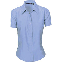 DNC Workwear Corporate Wear Light Blue / 6 DNC WORKWEAR Ladies Cool-Breathe Short Sleeve Shirt 4237
